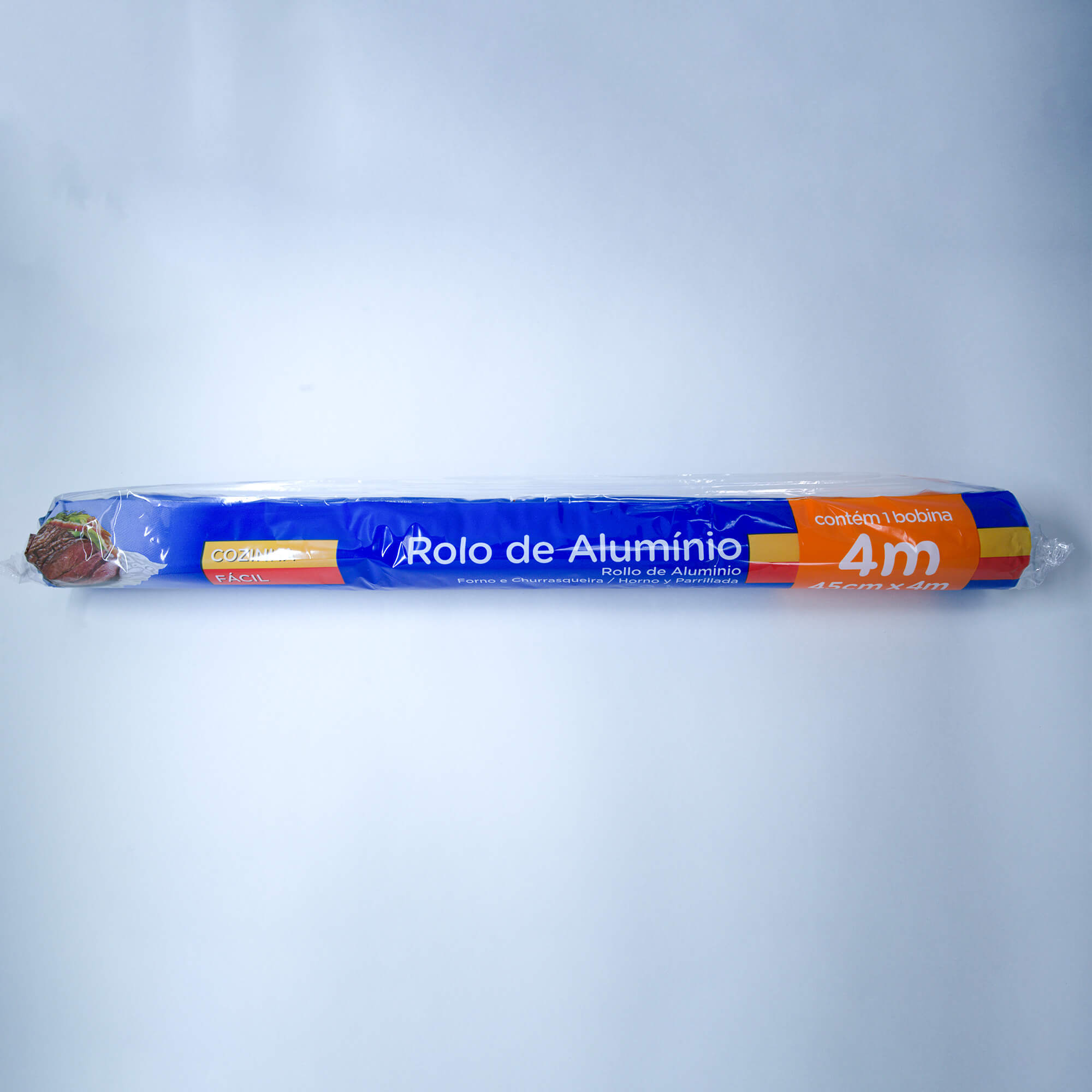 rolo alumínio - 45cm x 4m - BrasilPack